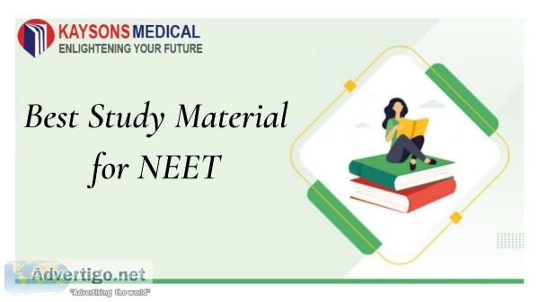 Best study material for NEET