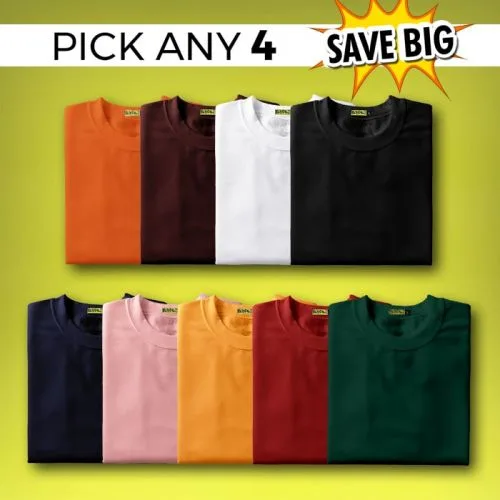 Buy online plain t shirt for men in affordable price at beyoung
