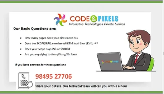 S1000d design and development company, hyderabad / code and pixe