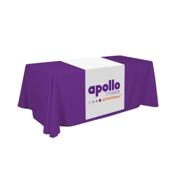Printed Table Covers and Runners  Trade Show Table Runners