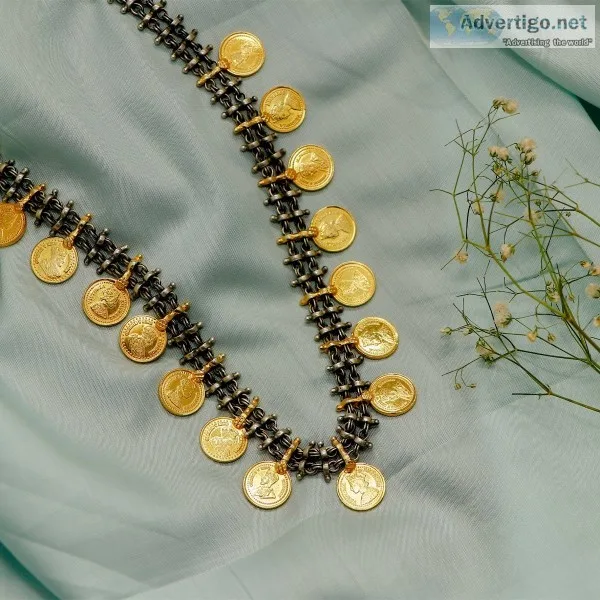 Traditional gold plated necklaces