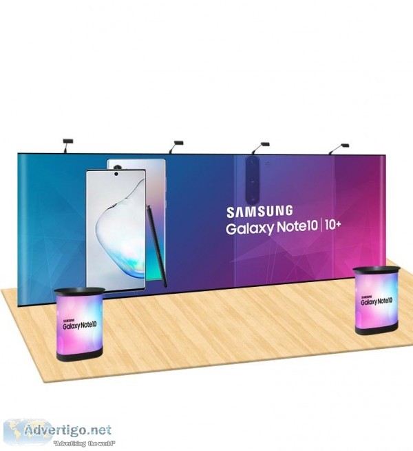 Trade Show Display LED Light Box Display Booth