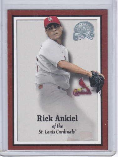 Rick Ankiel 2000 Fleer Greats of the Game Magazine Card 1