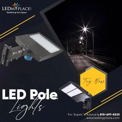 Buy LED Pole Lights For Pathways and Parking Lots