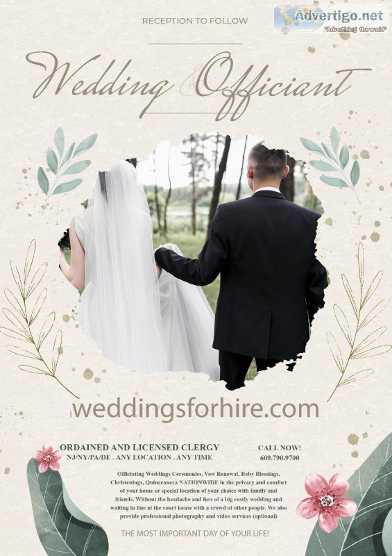 WEDDING OFFICIANT