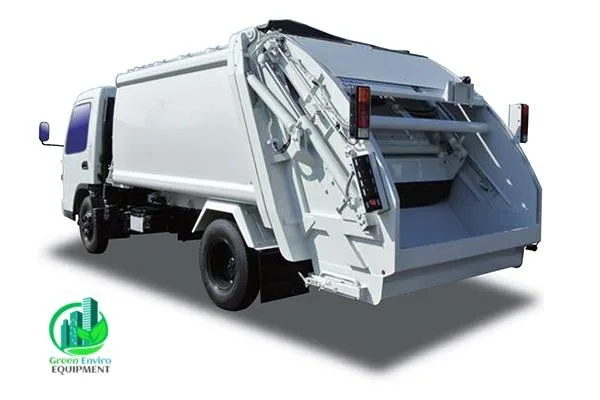 Refuse Compactor Machine Efficient Collection of Waste Garbage