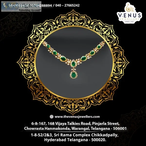 Best jewellery shops in hyderabad - the venus jewellers