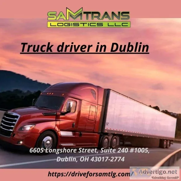 Truck driving opportunities in Dublin