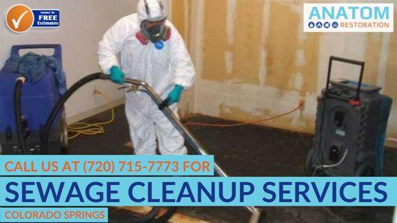 Call us at (720) 715-7773 For Sewage cleanup in Colorado Springs