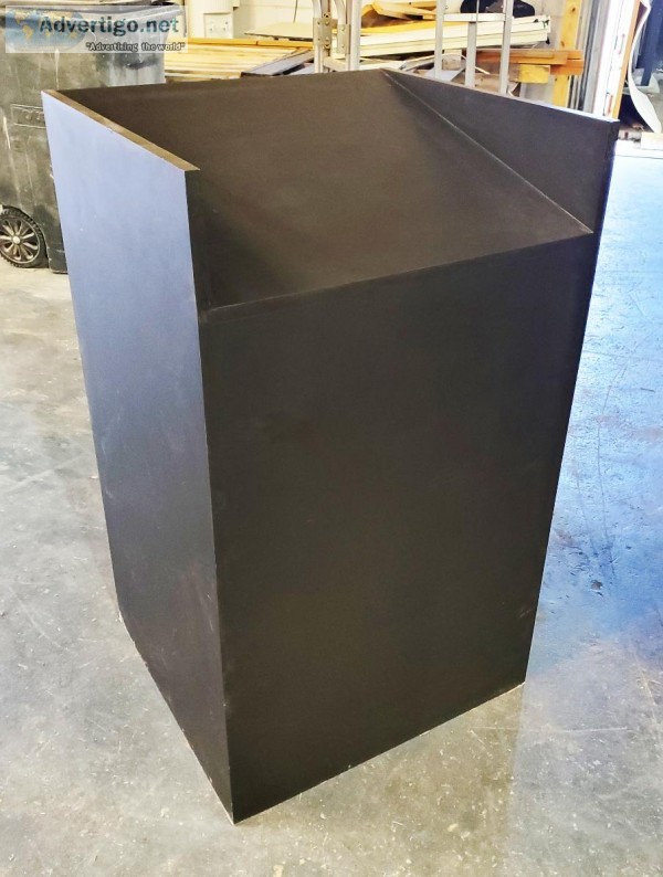 Black Lecture Podiums