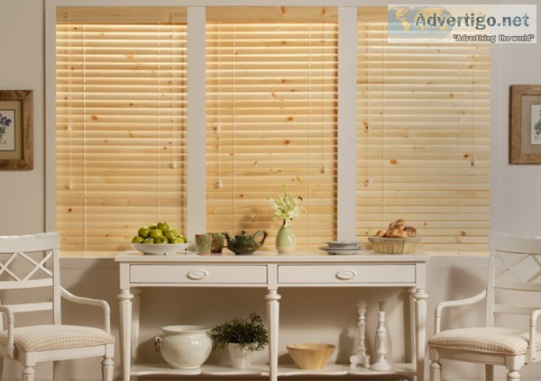 Dress your windows with an exclusive selection of blinds