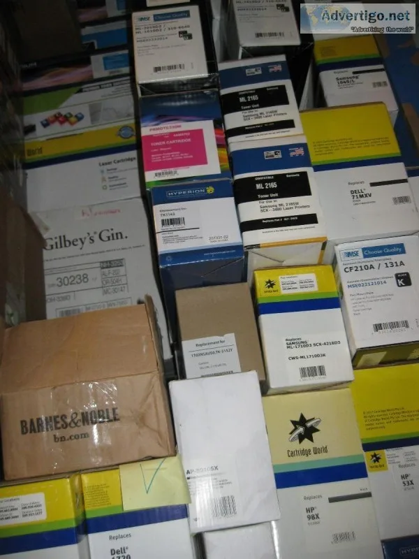 Printer Ink and Toner Genuine and Remanufactured All Brands Will