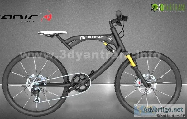 3d bicycle Product Modelling By Architectural design studio 3d P