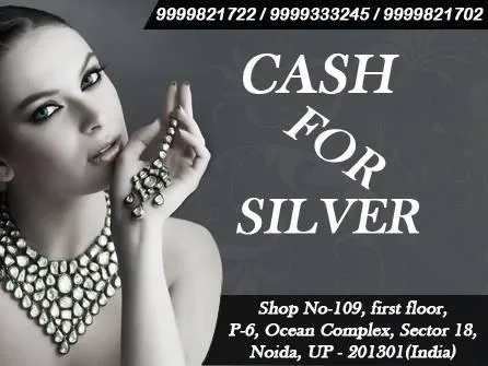Sell silver jewellery for cash