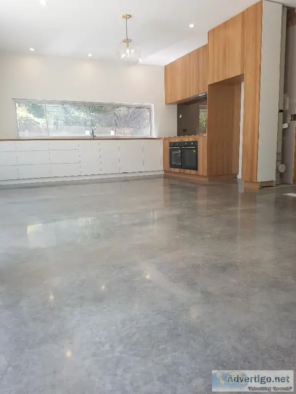 Polished Concrete Flooring Melbourne