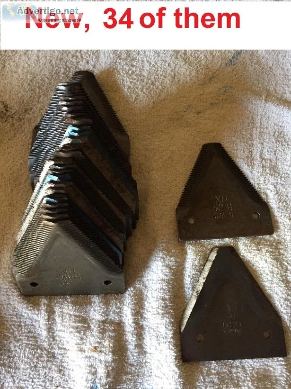 Sickle bar blades sections replacement