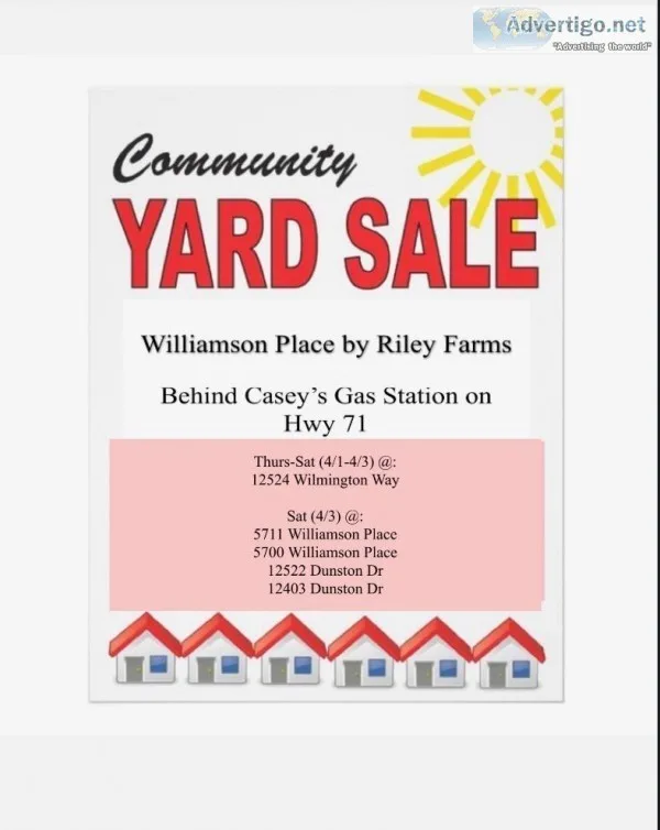 Community Yard Sale
