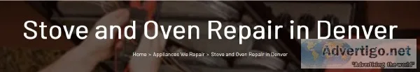 Oven and Stove Repair