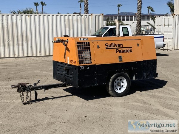 2011 SULLIVAN PALATEK D375 AIR COMPRESSOR 163204212