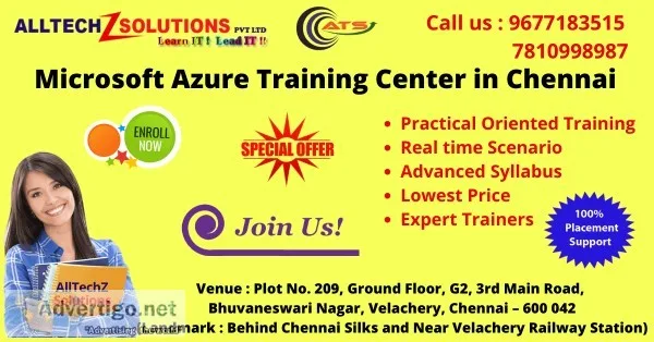MicroSoft Azure Training Institution in Chennai