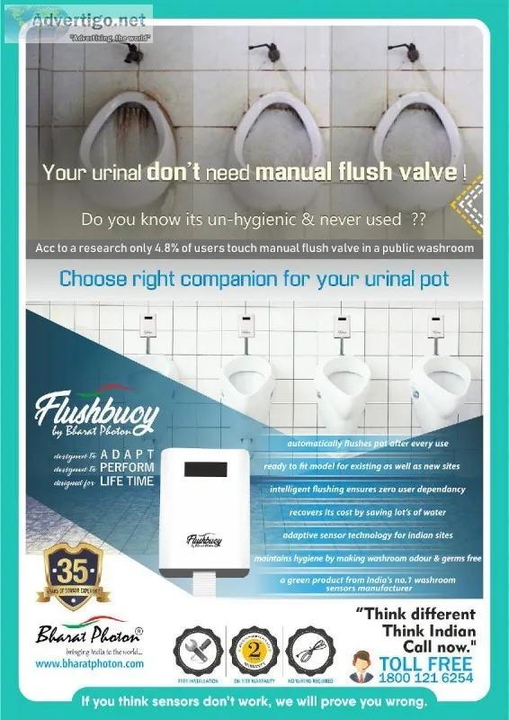 Advantages of Urinal Sensor in Delhi that you should know