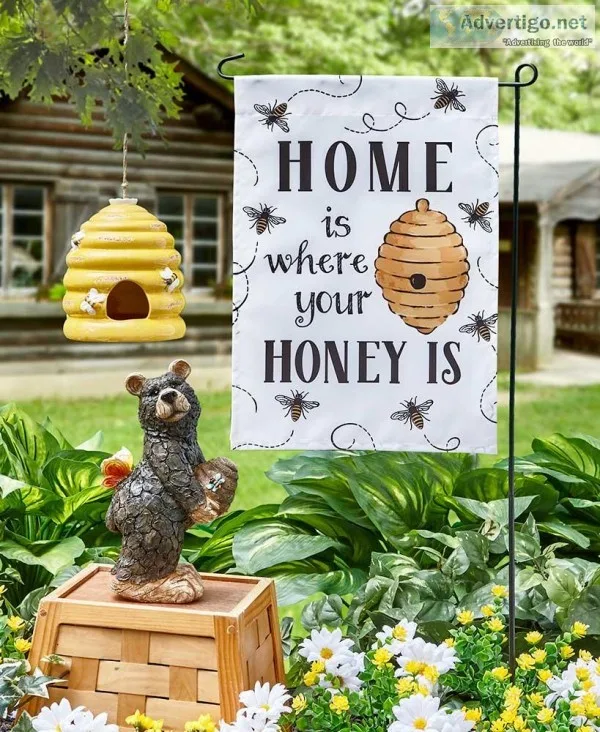 Honey Bee Garden Decor Collection