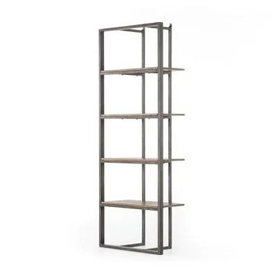 Buy Four Hands Grainger Bookshelf Oak Burnt Veneer  Bookcases an