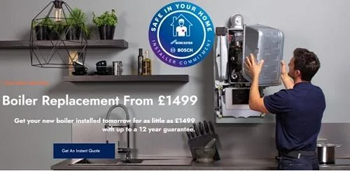 Get Affordable Boiler replacement in Worcester park services fro