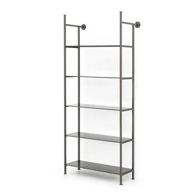 Buy Four Hands Enloe Modular Bookshelf System Gunmetal Single  B