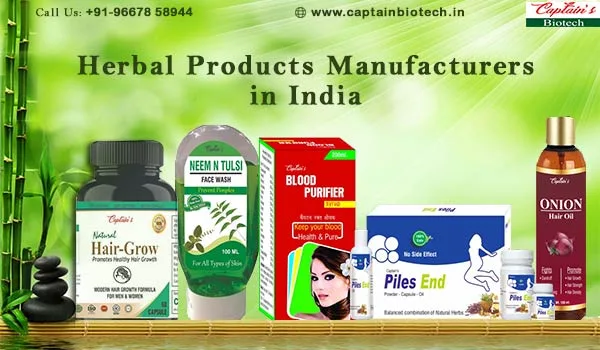 Herbal products manufacturer company in india