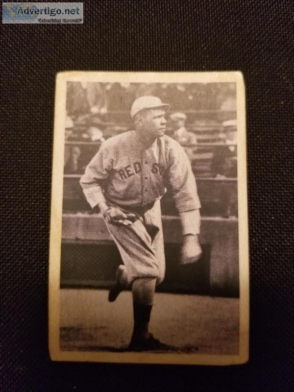 Babe Ruth Original Photo with Signature