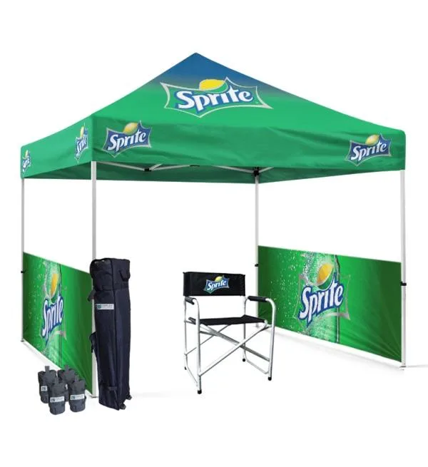 10x10 Custom Canopy Tent - Free Artwork Design Service  USA
