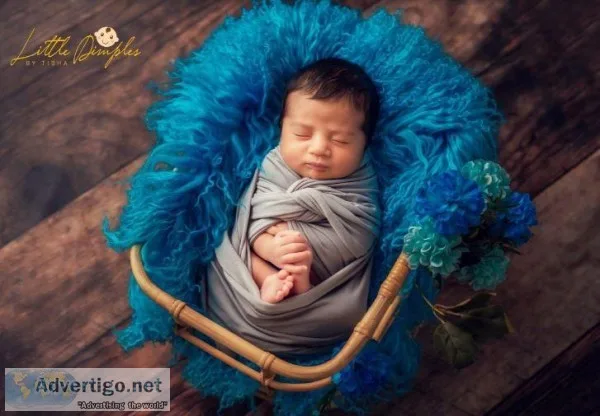 Cute and Creative Newborn Baby Photoshoot in Bangalore- LittleDi