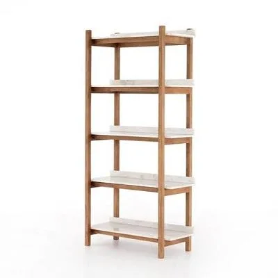 Buy Four Hands Scout Bookshelf Auburn Mango  Bookcases and Etage