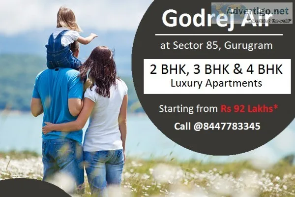 Godrej Air Sector 85 Gurugram  Best Place to Experience