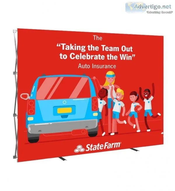 Hop Up Display  Hop Up Banner  Hop Up Tension Fabric Display