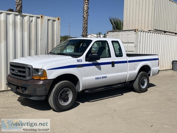 2001 FORD F250 EXTENDED CAB PICKUP TRUCK 28102212
