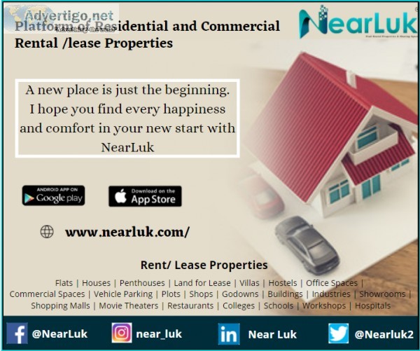 NearLuk- A Rental  Property Platform