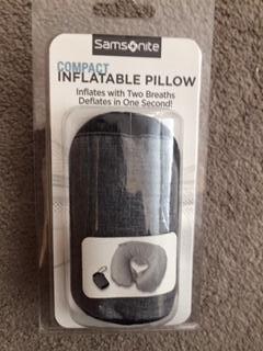 SAMSONITE COMPACT INFLATABLE PILLOW