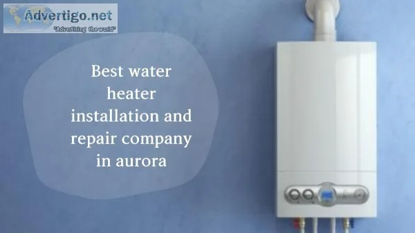 Water Heater Installation Replacement or Repair in Aurora CO  Af