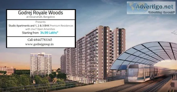 Godrej Royale Woods Devanahalli Bangalore  A Lifetime at Nature&