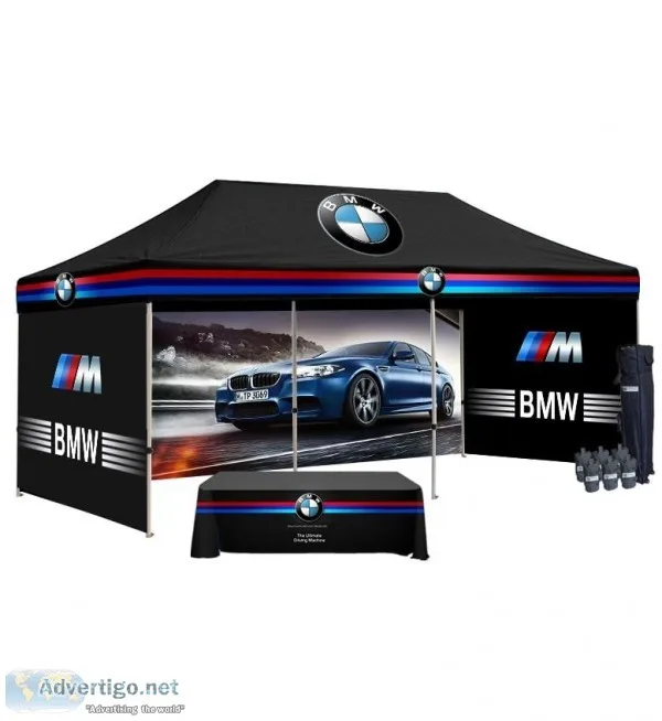 Custom Printed Popup Logo Tent  USA