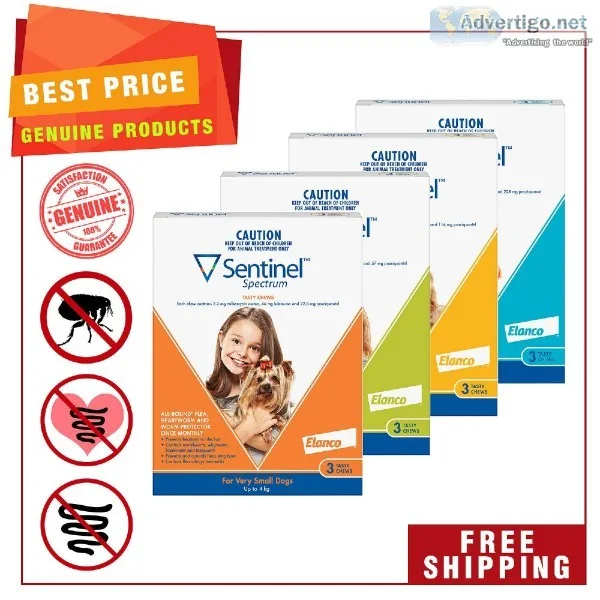 Sentinel Spectrum provides unique protection for your dog.