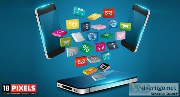 Mobile app development - 18pixels