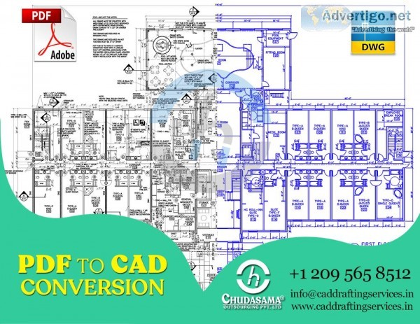 PDF to CAD Conversion  PDF to CAD Drawing Services