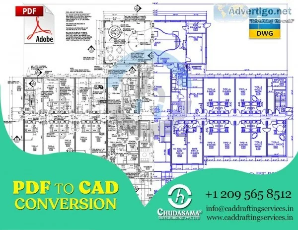 PDF to CAD Conversion  PDF to CAD Drawing Services