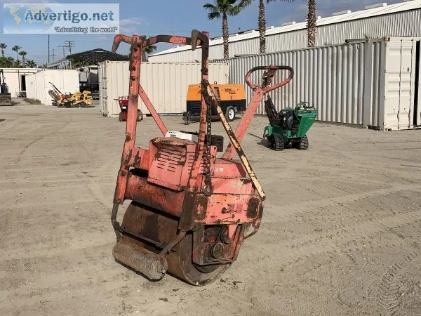 ESSICK EDGE ROLL WALK-BEHIND SMOOTH DRUM ROLLER 67108212
