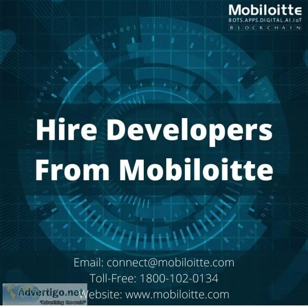 Hire Developers From Mobiloitte