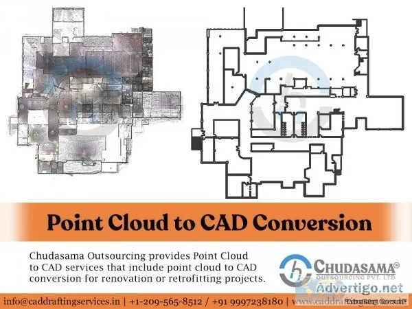 Point Cloud to CAD Services  Point Cloud to AutoCAD Conversion -