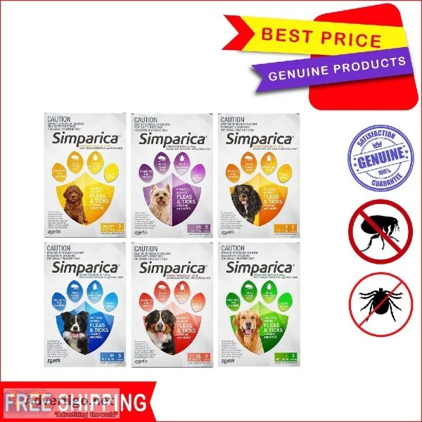 Simparica- Persistent protection from ticks and fleas